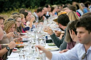 Outstanding in the Field will visit Lancaster – and Culton Organics in Silver Spring – for a third straight year. Mitch Prensky of Supper in Philadelphia will serve as guest chef. Date is September 22. Photo by Nick Gould. 