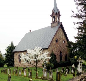 Bangor Episcopal Church, which was founded in 1722, was named in honor of Bangor Cathedral in Wales. The present-day church building was built in 1830 and is on the National Register of Historic Places. Bangorepiscopal.org. 