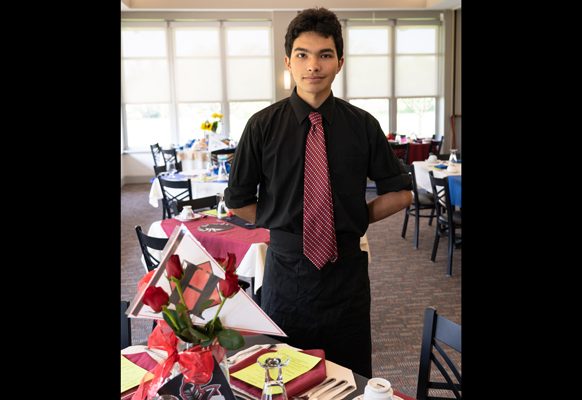 Xoan Perez: he plans to initially work in the restaurant industry and then attend college.