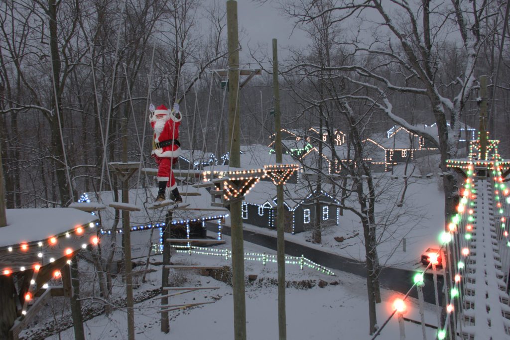 Christmas Village At Refreshing Mountain Retreat Center